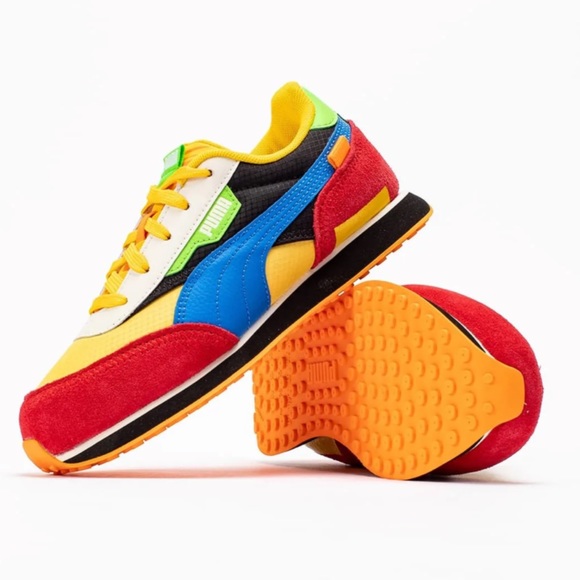 Puma Shoes Puma Big Kids Future Rider Candy Bar Sneakers Size 3c